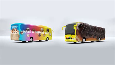 Artcenter Gallery Dunkin Donuts Bus Ad By Elizabeth Levin