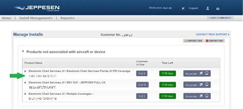 How to find the serial number for your Jeppesen charts subscription