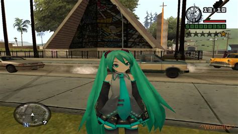 Juguemos Gta San Andreas Mod Hatsune Miku Youtube