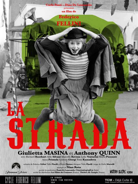 La Strada 1954 Federico Fellini | Poster By Tcmdejaculte