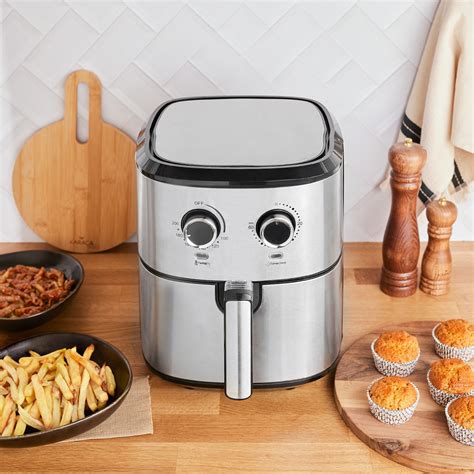 Kargo Bedava Karaca Multifry Inox Double Pan Airfryer Litre Xl