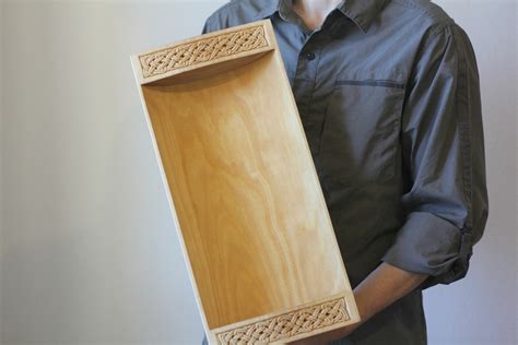 Деревянное резное корыто сечка для рубки капусты ручной работы в ...