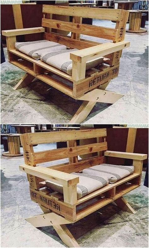 Muebles económicos de madera elaborados con pallets Ideas Perfectas