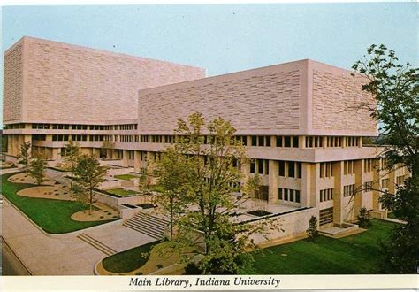 Indiana University’s Main Library | Indiana university, Main library ...