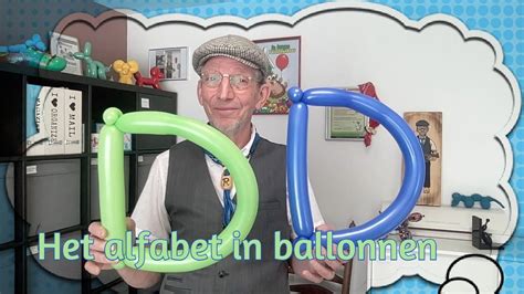 Ballonletter D Het Ballonnen Alfabet Door De Haagse Ballonnenboer