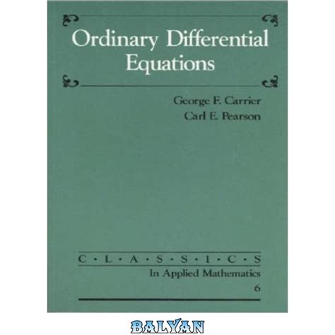 خرید و قیمت دانلود کتاب Ordinary Differential Equations ترب