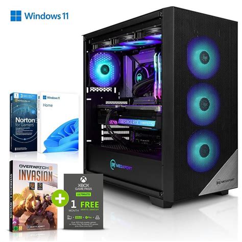 Megaport High End Gaming Pc Intel Core I Kf Kern Bis Ghz