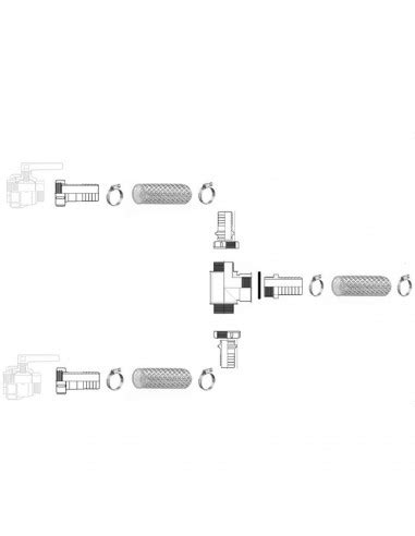 Kit Raccordement 2 Cuves IBC