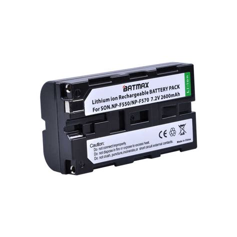 Npf550 1Pc Np F550 Rechargeable Li Ion Battery 2600Mah For Sony Np