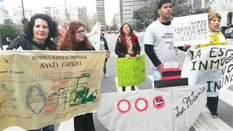 Provincia De Buenos Aires Ambientalistas Marchan En Defensa De Las