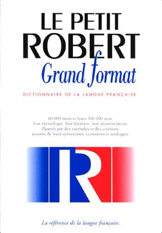 Petit Robert langue française grand format感想レビュー 読書メーター