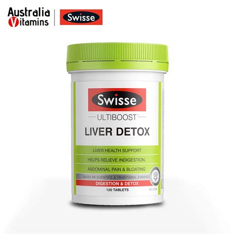 Swisse Ultiboost Liver Detox 120 Tablets Shopee Philippines