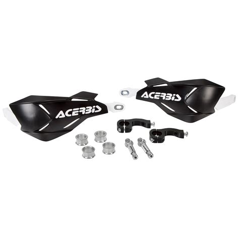 Acerbis Prot Ge Mains X Factory Noir Blanc Kit De Montage Inclus