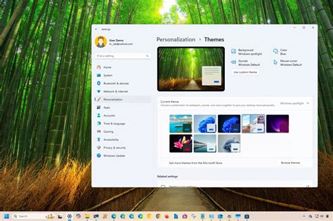 How to use themes to personalize the desktop on Windows 11 | Windows ...