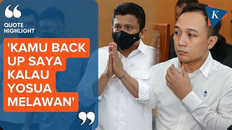 Berita Harian Ricky Rizal Trirukan Perkataan Ferdy Sambo Terbaru Hari