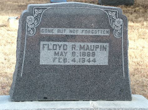 Floyd Ray Maupin M Morial Find A Grave