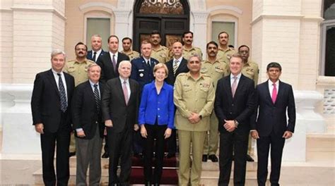 Us Senate Delegation Headed By Senator Mccain Meets Coas Ispr