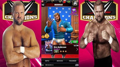 Aa Arn Anderson Tutorial Wwe Champions Youtube