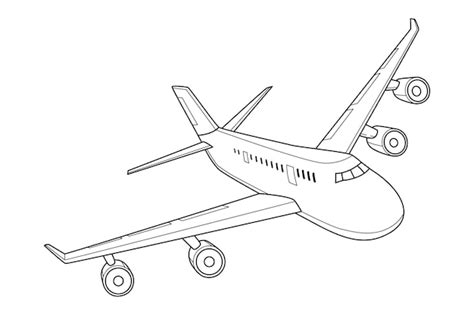 Airplane clipart black white Vectors & Illustrations for Free ...