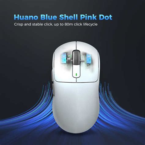 Kysona M600 Paw3395 White Wireless Gaming Esports Mouse 55G 26000Dpi 6