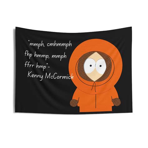 Kenny Mccormick South Park Wall Flag for College Funny Flag Dorm Flag ...