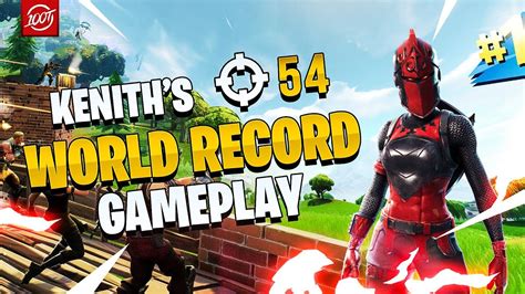 NEW FORTNITE SQUADS WORLD RECORD KENITH FULL GAMEPLAY YouTube