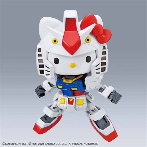 Sd Ex Standard Hello Kitty Rx 78 2 Gundam Rise Of Gunpla