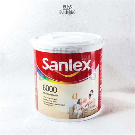 sanlex cat tembok  kg lazada indonesia