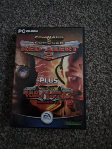 COMMAND CONQUER Red Alert 2 Yuri S Revenge Mission PC CD ROM Box Set