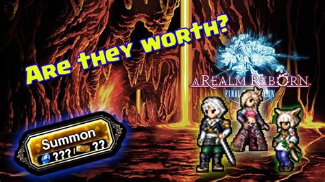 Final Fantasy Brave Exvius Ffxiv Banner Review Youtube