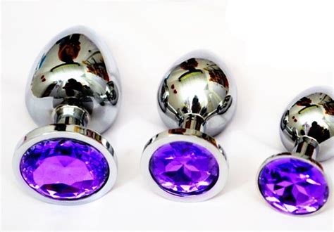 LE COIN COQUIN PLUG ANAL en acier inoxydable Taille L Violet L Amazon fr Hygiène et Santé