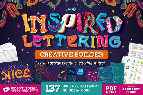 Inspired Lettering Creative Builder Design Cuts