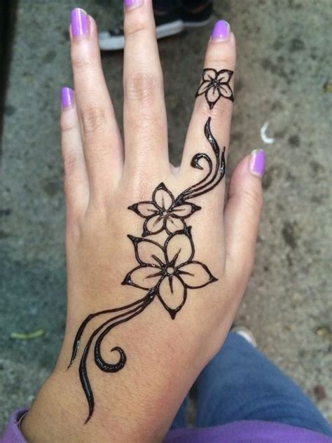 Simple And Easy Back Hand Mehndi Designs Elegant Mehndi Designs