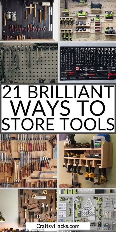 21 Tool Storage Ideas To Create A Functional Space Artofit