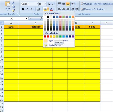 Como Montar Uma Planilha no Excel Excel Simples Participe da emoção