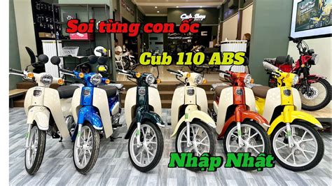 Cub Nhật 110cc Abs Soi Từng Con ốc Zin Giao Xe Tận Nhà Miễn Phí