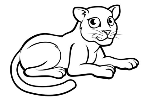 Coloriage Puma Imprimer Pdf Dessin Puma Colorier Gratuit