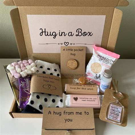 Hug In A Box Letterbox T Treat Box Personalised Etsy Uk