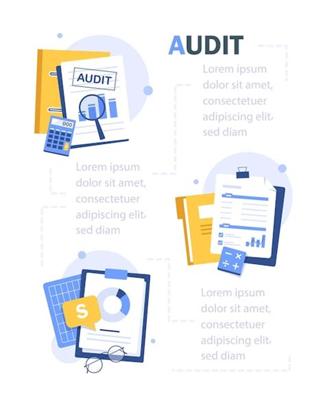 Premium Vector Auditing Concepts Auditor At Table During Examination