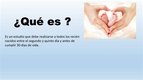 Tamiz Neonatal Metab Lico Y Auditivo Ref Ppt