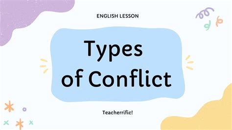 What are types of conflict? – More REF