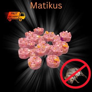 G Matikus Ubat Tikus Rat Bait Rodent Bait Mouse Bait Umpan Tikus