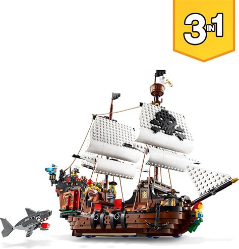 Lego Creator In Le Bateau Pirate Monsieur Brique