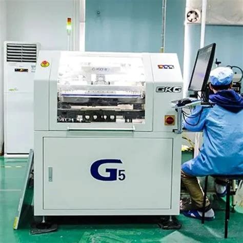 Gkg Automatic SMT Stencil Printer Solder Paste Screen Printer For SMT