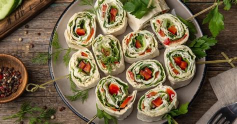 Ricetta Rotolini Di Piadina Vegetariani Il Club Delle Ricette