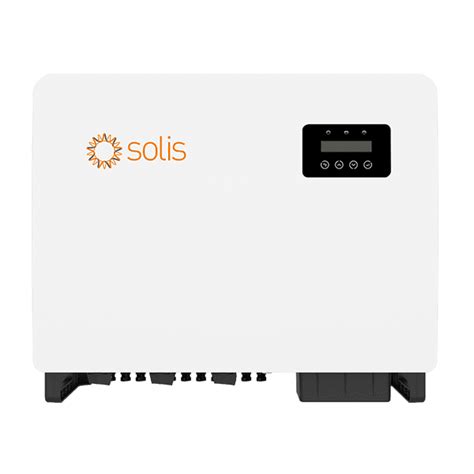 SOLIS S5 60KW 3PH INVERTER 6 MPPT DC PID Wabi Solar