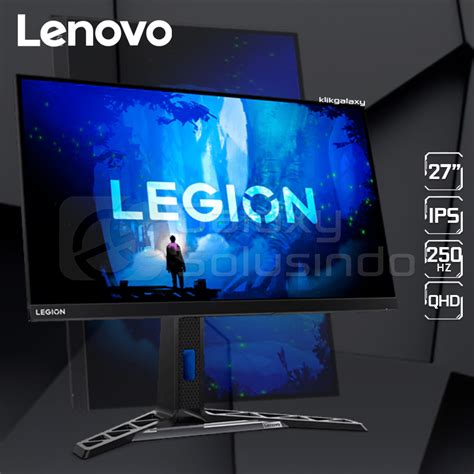 Jual LENOVO Legion Y27qf 30 27 Inch IPS 0 5ms 250Hz QHD Gaming Monitor