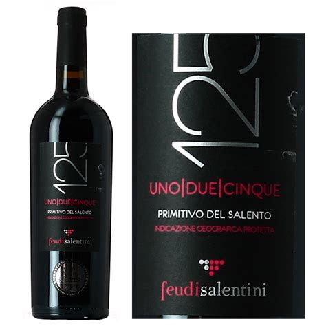 Rượu Vang Ý 125 Primitivo Del Salento Rượu Vang 24H