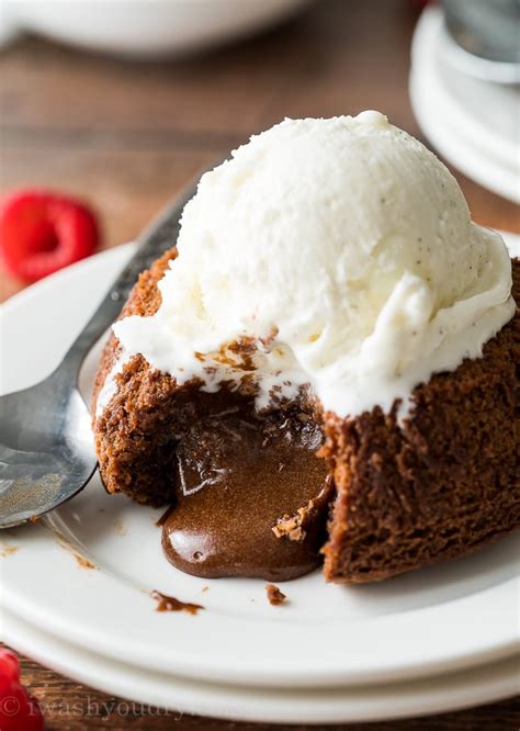 Easy Chocolate Lava Cake Recipe I Wash You Dry