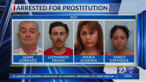 Mcallen Police Arrest Seven People In Prostitution Raid Youtube